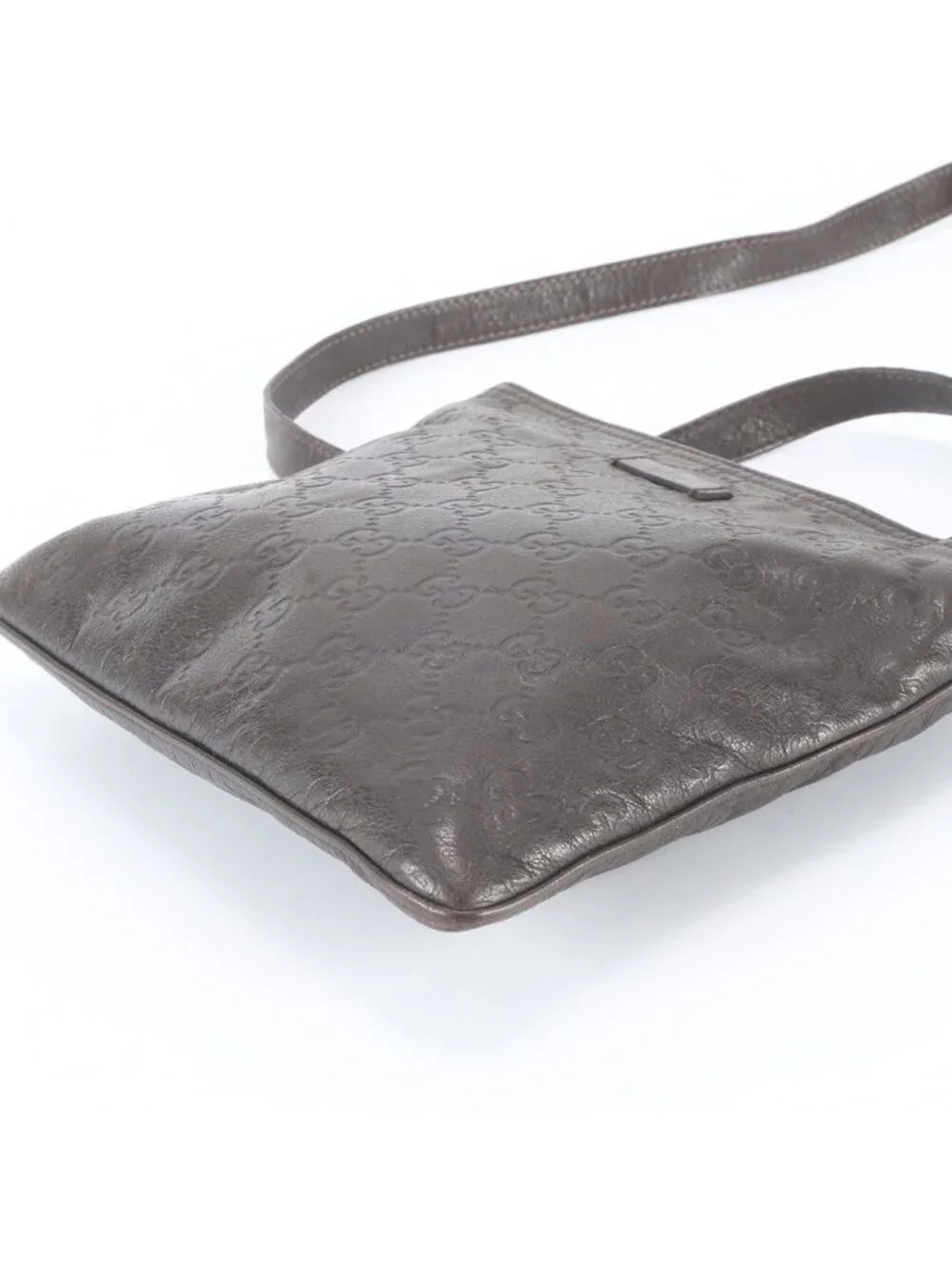 Gucci Guccissima Leather Shoulder Bag Crossbody Messenger Business